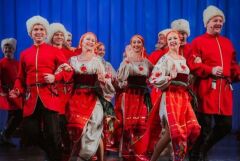 Музыкально- театрализованное представление ГКА «Ивушка» «Кубанские Казаки на ярмарке»