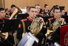 Концерт оркестра суворовцев московского военно-музыкального училища «Амурские волны»