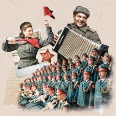 Ансамбль им. Александрова. Песни военных лет