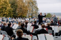 Баян, аккордеон и бандонеон с оркестром